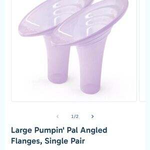 Purple Angled Flanges